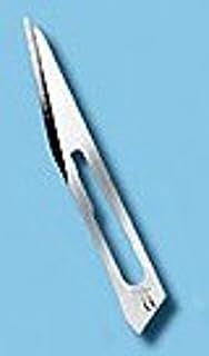 Sterile Scalpel Blade #11, Pack of 100 for Scalpel Handle #3, 5, 7