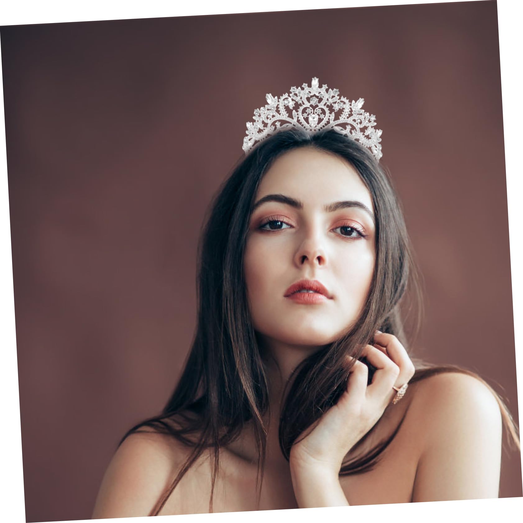 Coroncina Cristallo per Sposa Accessorio per Matrimonio e Feste e Resistente Adatto Cerimonie e Celebrazioni per Bride e Damigelle