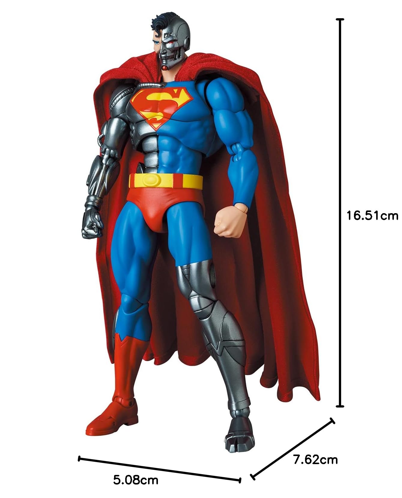 Medicom - Return Of Superman Cyborg Superman Mafex Action Figure