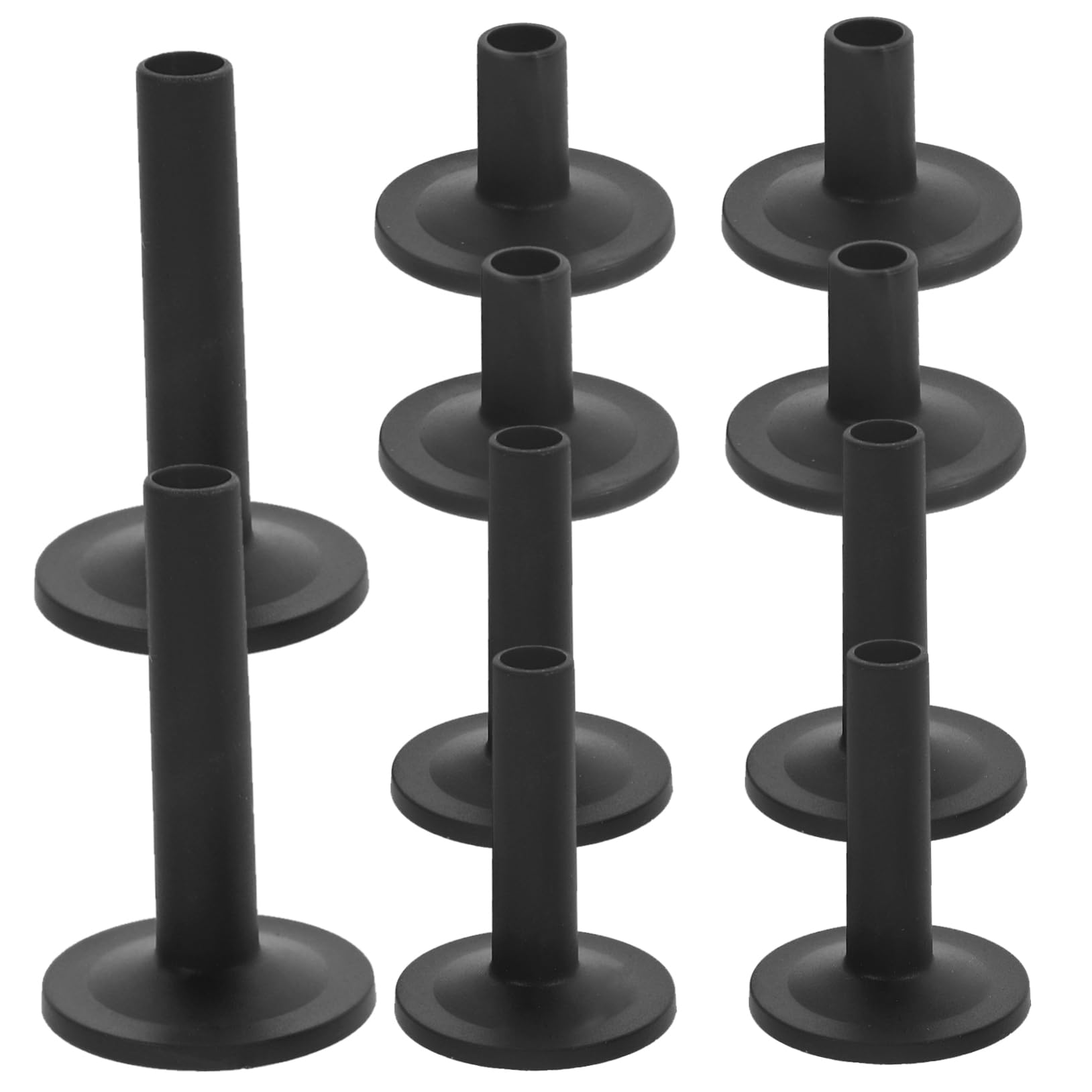 Holibanna 12Pcs Durable Cymbal Sleeves with Base for Drum Kits Practical Drum Accessories Design for Easy Replacement and Use