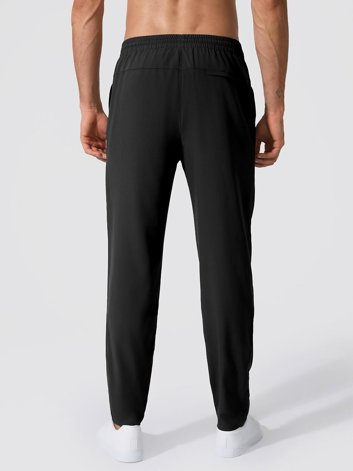 BRXL Men's Running Sweatpants Lightweight Workout Joggers Athletic Gym Jogging Track Casual with Zipper Pockets - Image 4