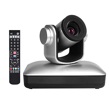 pekdi HD Video Conference Cam Conference Camera Full HD 1080P 3X Optical Zoom 95 Degree Wide Viewing with 2.0 USB Web Cable Remote Control for Business Live Meeting Recording Training
