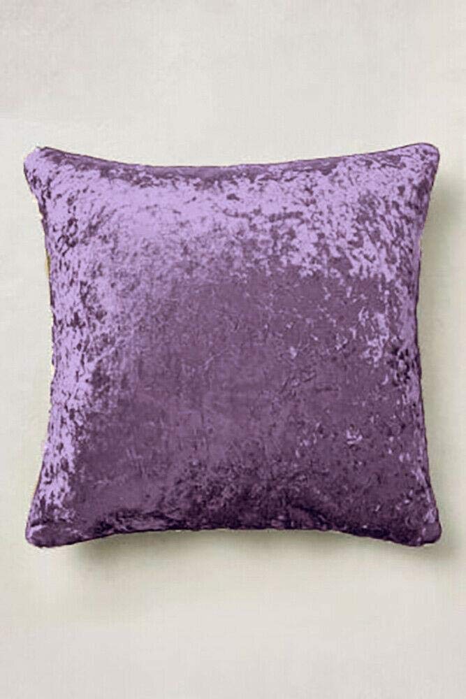 Value Comfort Home 24" (60cm) Large Luxury Super Soft CRUSHED VELVET Filled Cushion Aub