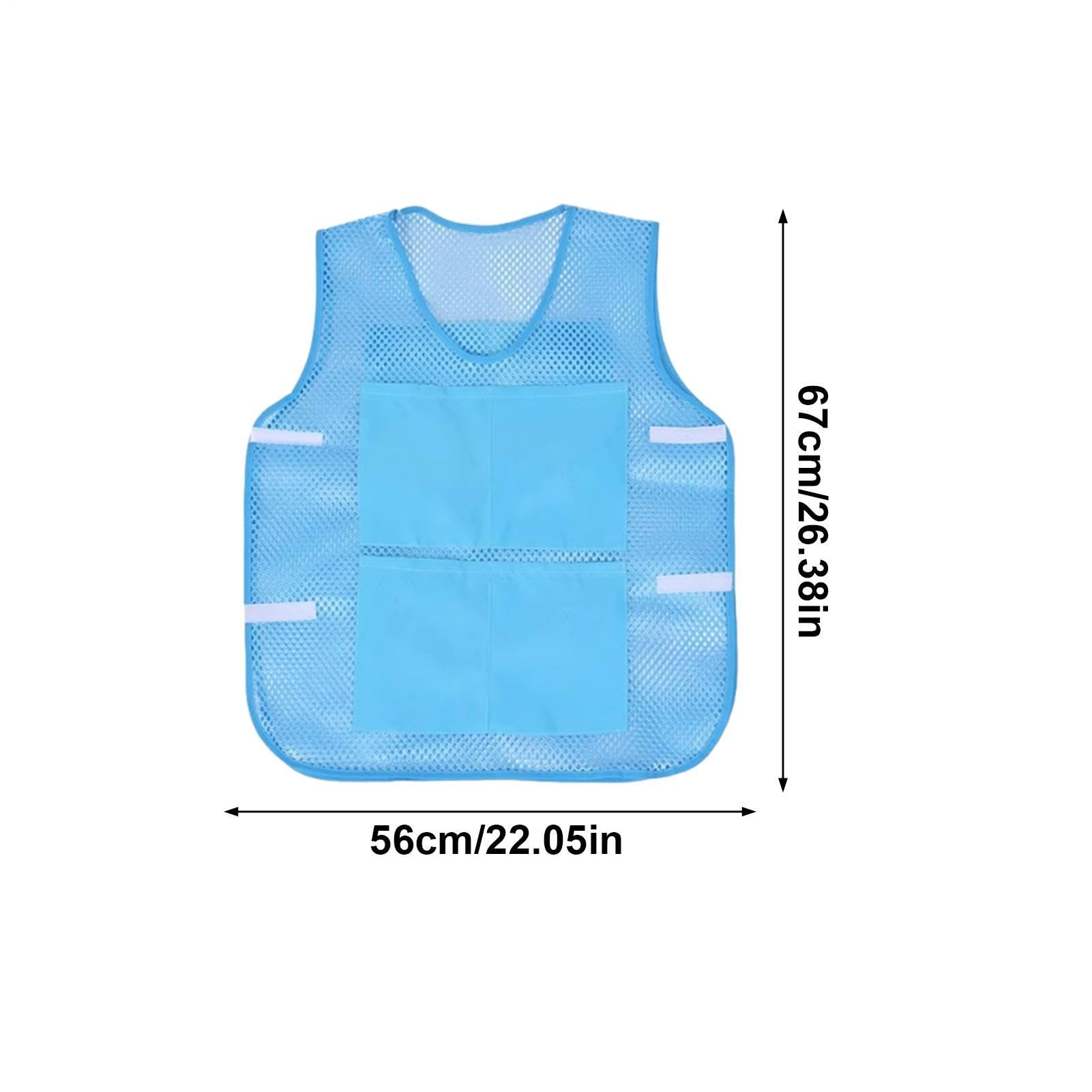 Generisch Chaleco refrigerante para mujer | Ropa fresca con ocho acumuladores de frío – Chaleco de bolsillo para el sitio de construcción, para climas cálidos, trabajos de construcción, almacén