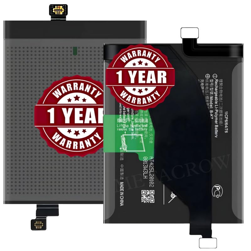 Image of Original B-K7 Battery Compatible for Vivo iQOO 3 5G (I1927, I1928, V1955A) - (4440mAh) - 1 Year Warranty JK1