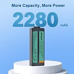NB-CP2L NB-CP1L 2280mAh Batterie et chargeur pour imprimante photo Canon SELPHY CP1300 CP1200 CP100,CP200,CP220,CP300,CP330,CP400,CP510,CP600,CP710,CP730,CP770,CP780,CP790,CP800