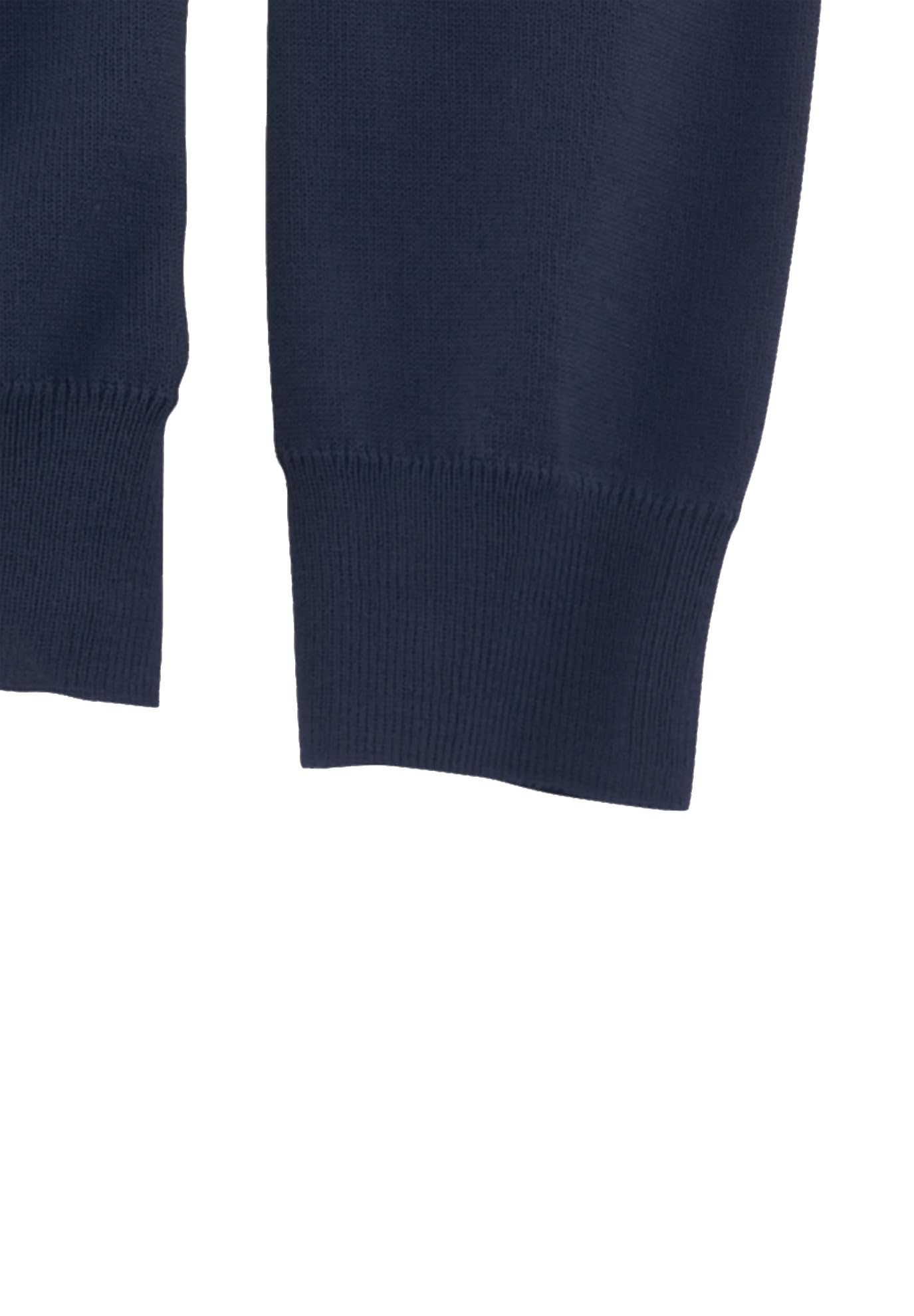 Marvelis Pullover mit Rundhals aus Reiner Baumwolle Uni