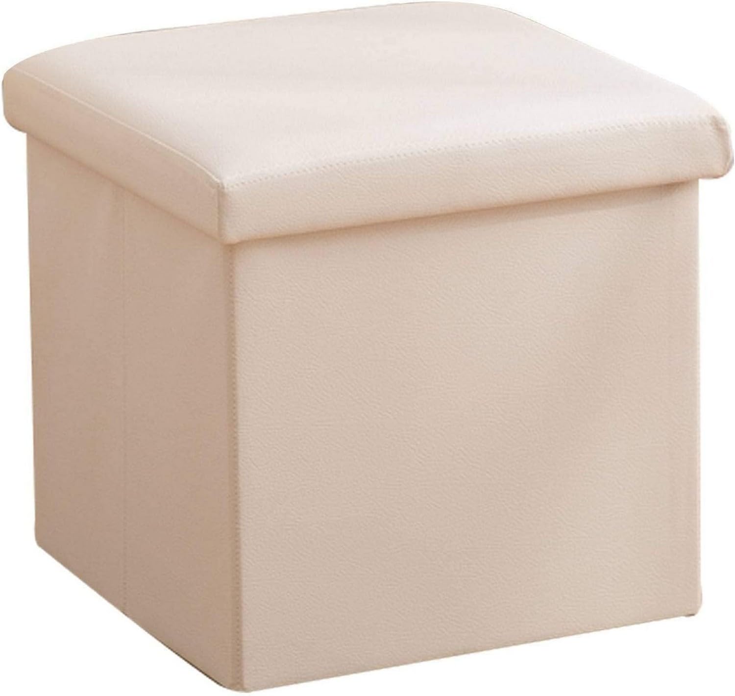 Repose-pieds pliable crème pour créer un coin lecture cosy