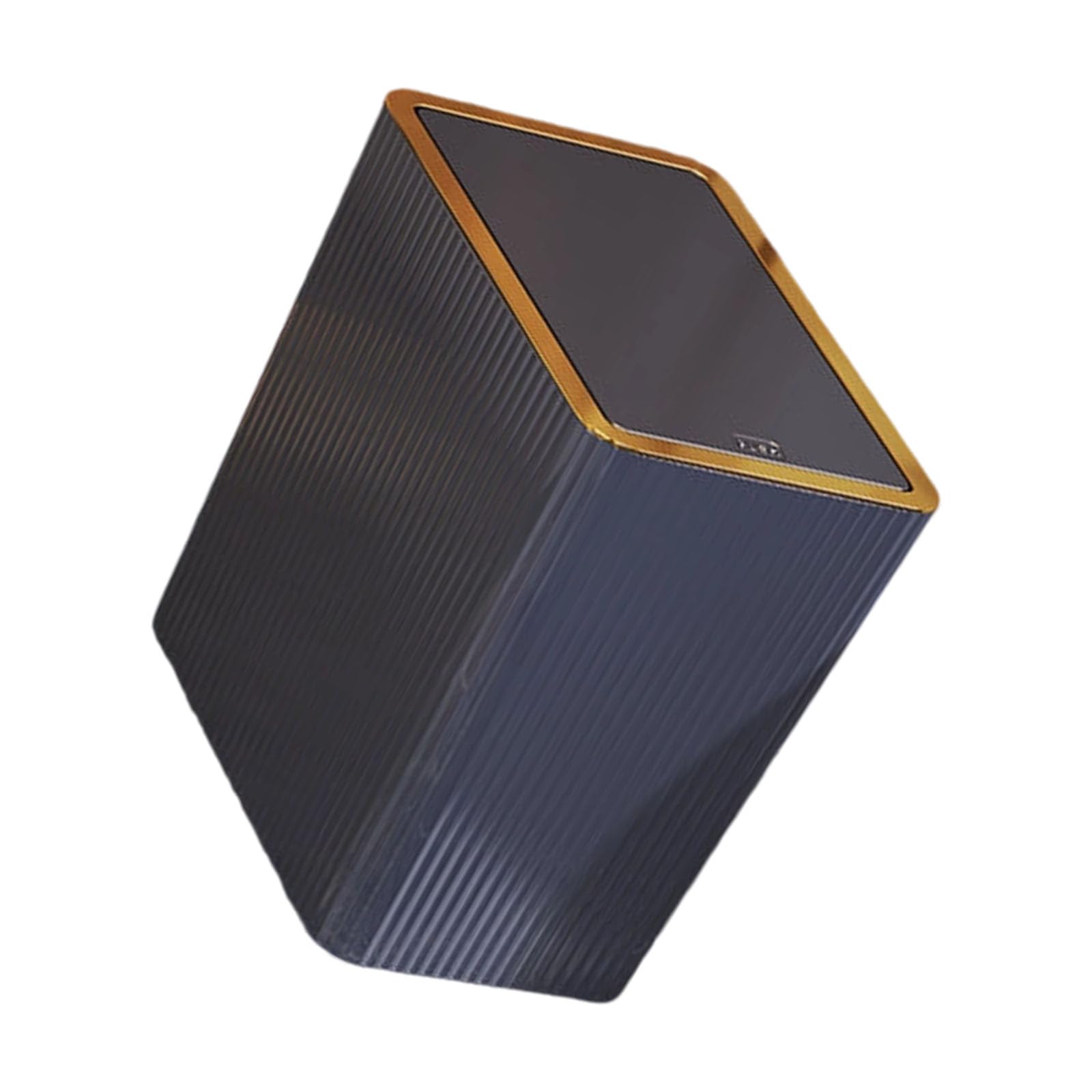 Xjdzineq Sealed Lid Waste Container Press Lid Trash Bin Can for Small Space Bedroom Kitchen Accessories Bin with Cover
