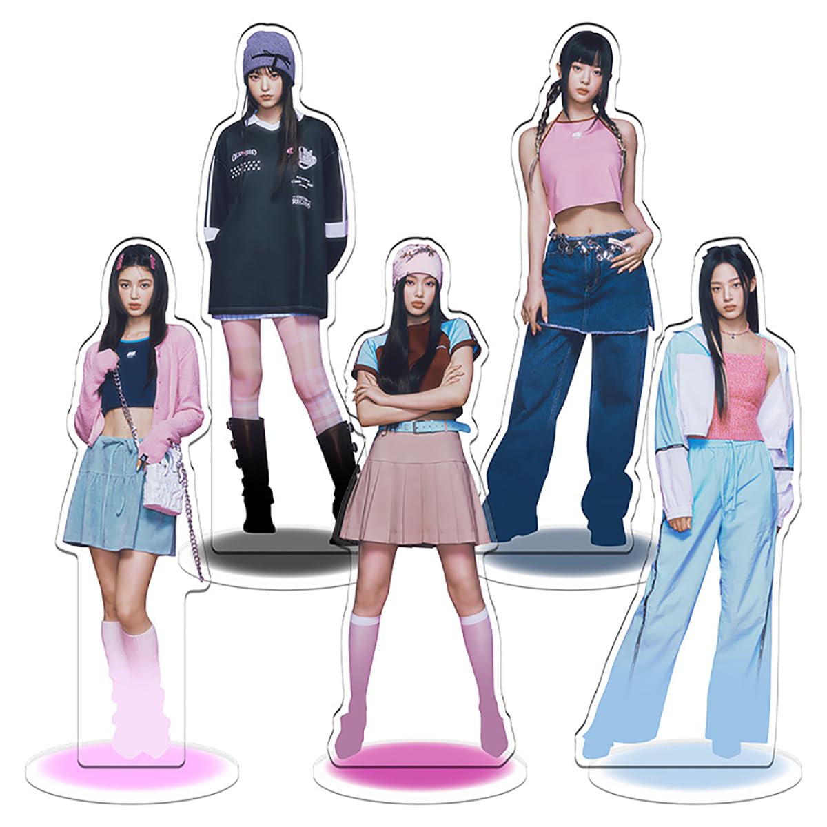 Amazon.co.jp: NEWJEANS アクリルスタンド ニュージーンズ 両面透明