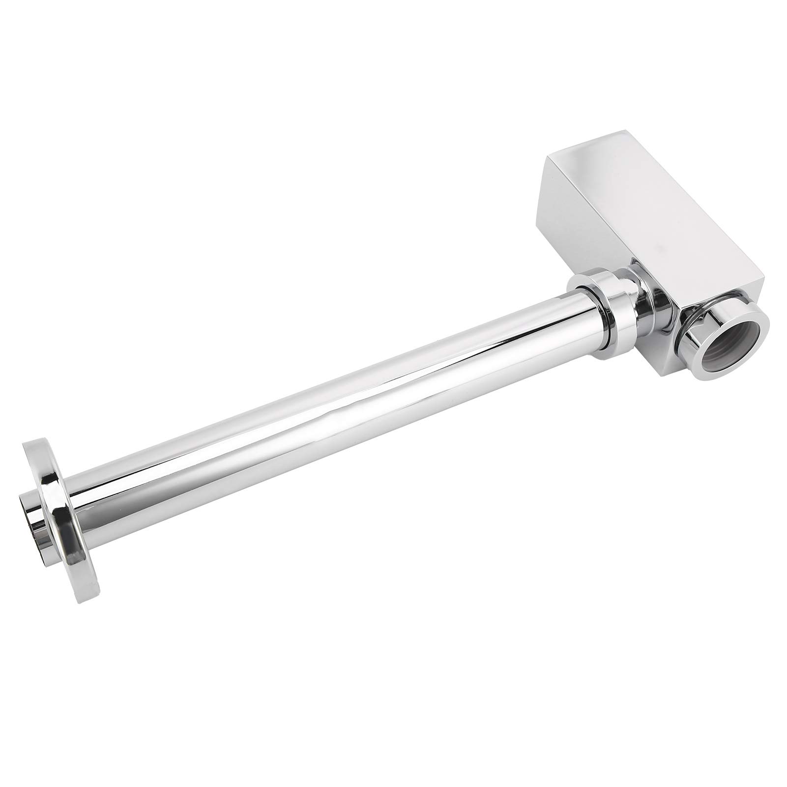 Kit de drenaje de trampa para tubería de desagüe de lavabo de cobre, sifón para fregadero de cocina y baño, accesorios de drenaje antiobstrucción con cubierta extraíble, fácil de