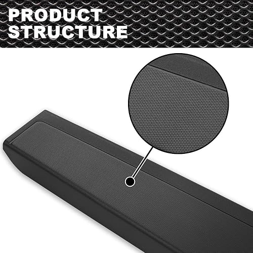 Miniatura 4 de Tapa de moldura para portón trasero, protector superior compatible con Chevy Silverado GMC Sierra (1500) 2014-2018/Compatible con Chevy Silverado