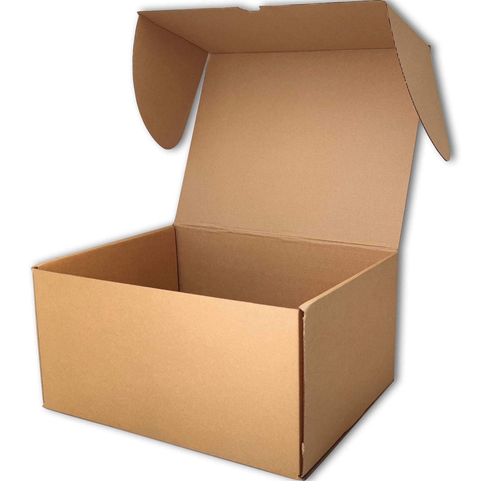 Cenoid Medium Postal Boxes, 30x25.4x15cm Brown Postage Parcel Shipping Cardboard Boxes for Posting Shipping Delivery Packaging boxes for Small Business (Pack of 15) โ image 1