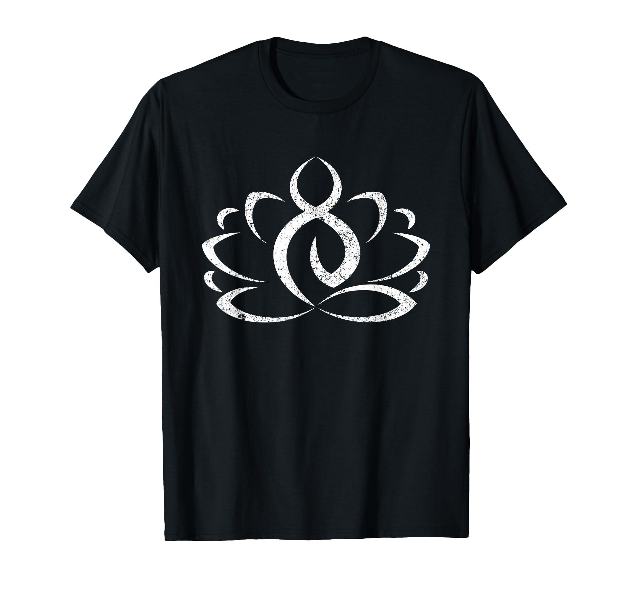 Lotus Flower Top Ornate Mandala Tee Spiritual T-Shirt T-Shirt