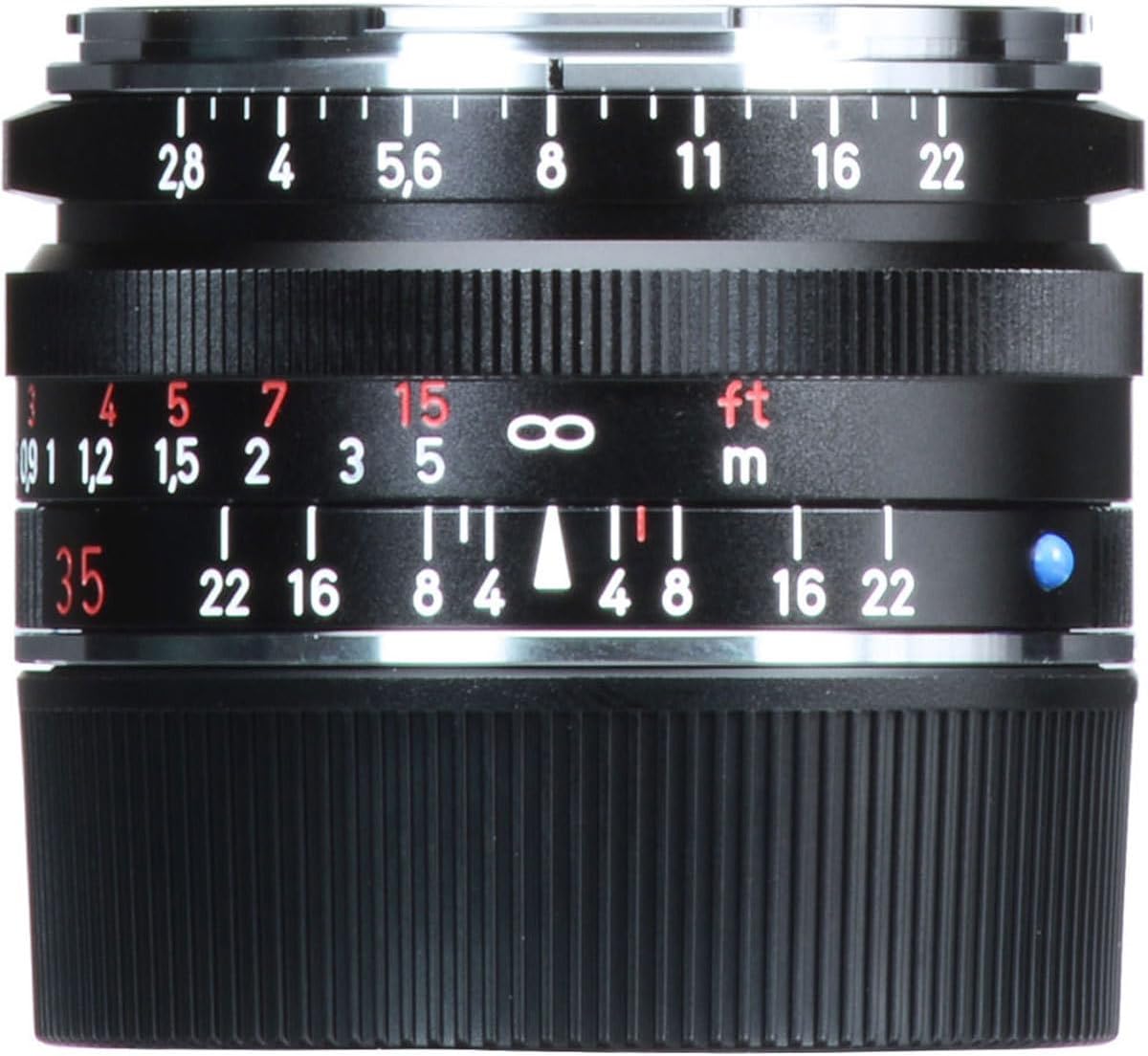ZEISS Ikon C Biogon T* ZM 2.8/35 Wide-Angle Camera Lens for Leica M-Mount Rangefinder Cameras, Black