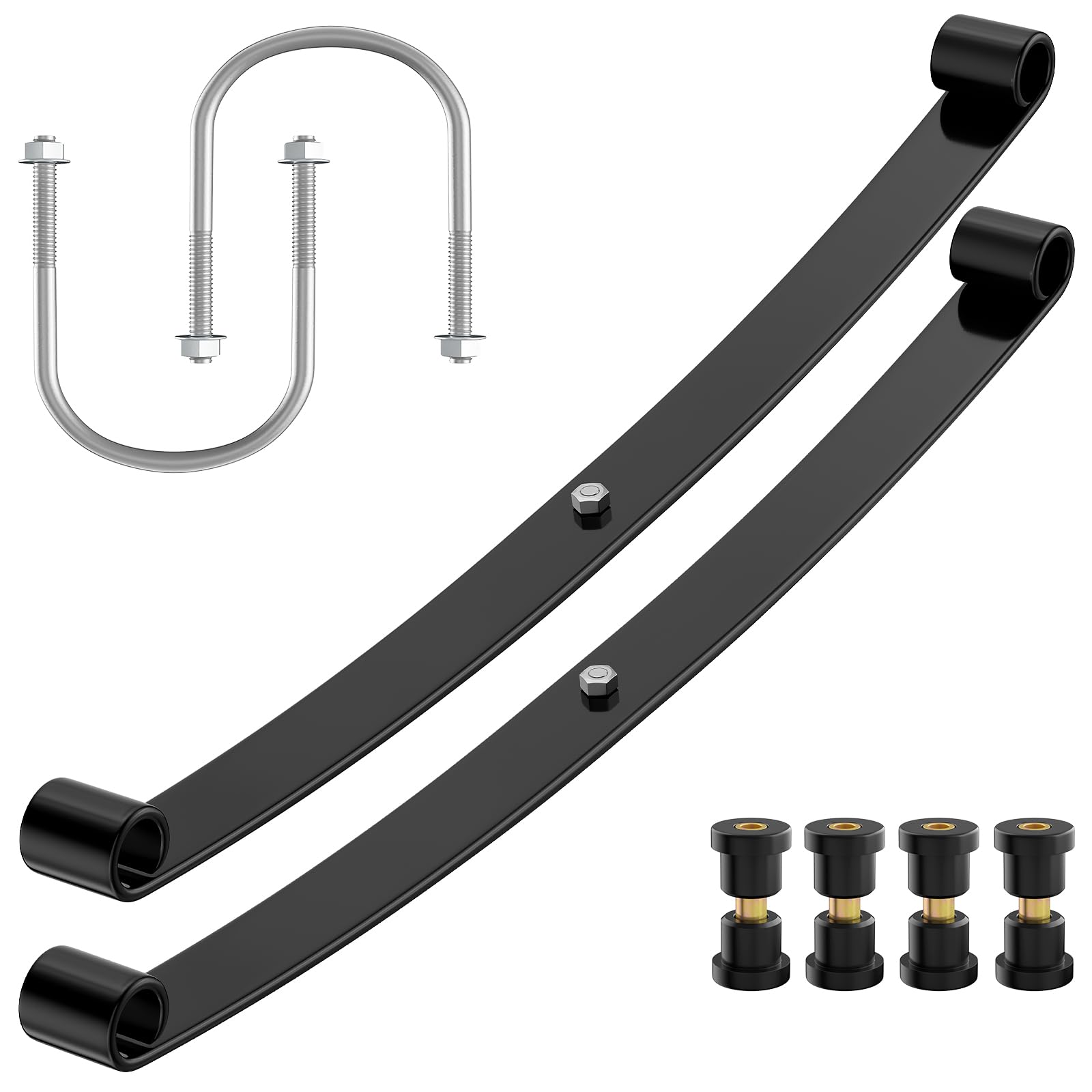 Panglong Club Car Golf Cart Rear Leaf Spring Kit, Fit Club Car Precedent, Tempo and Onward Golf Cart, OEM# 1015583 102506401 1012180