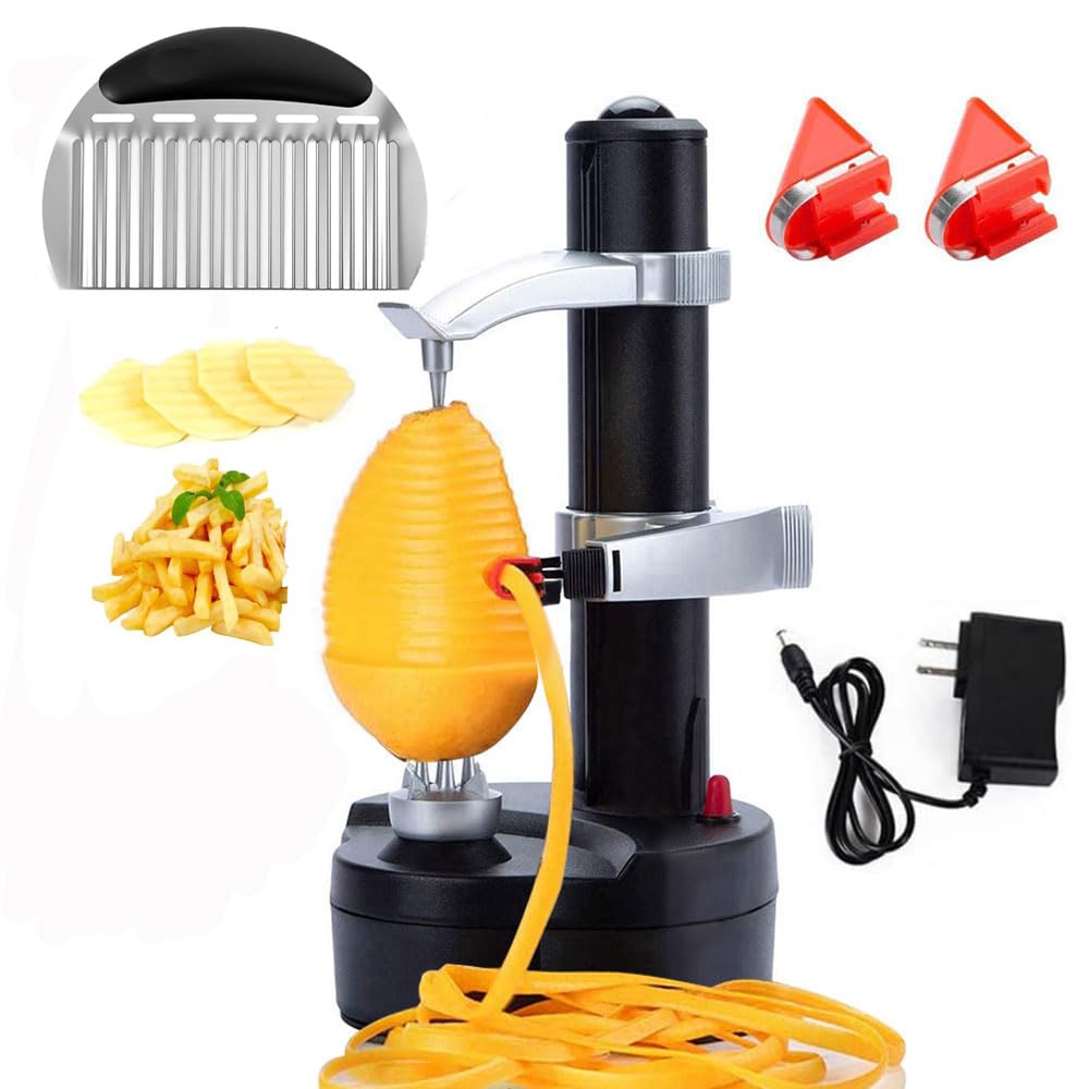 AIHANCH Electric Potato Peeler (Black-A)