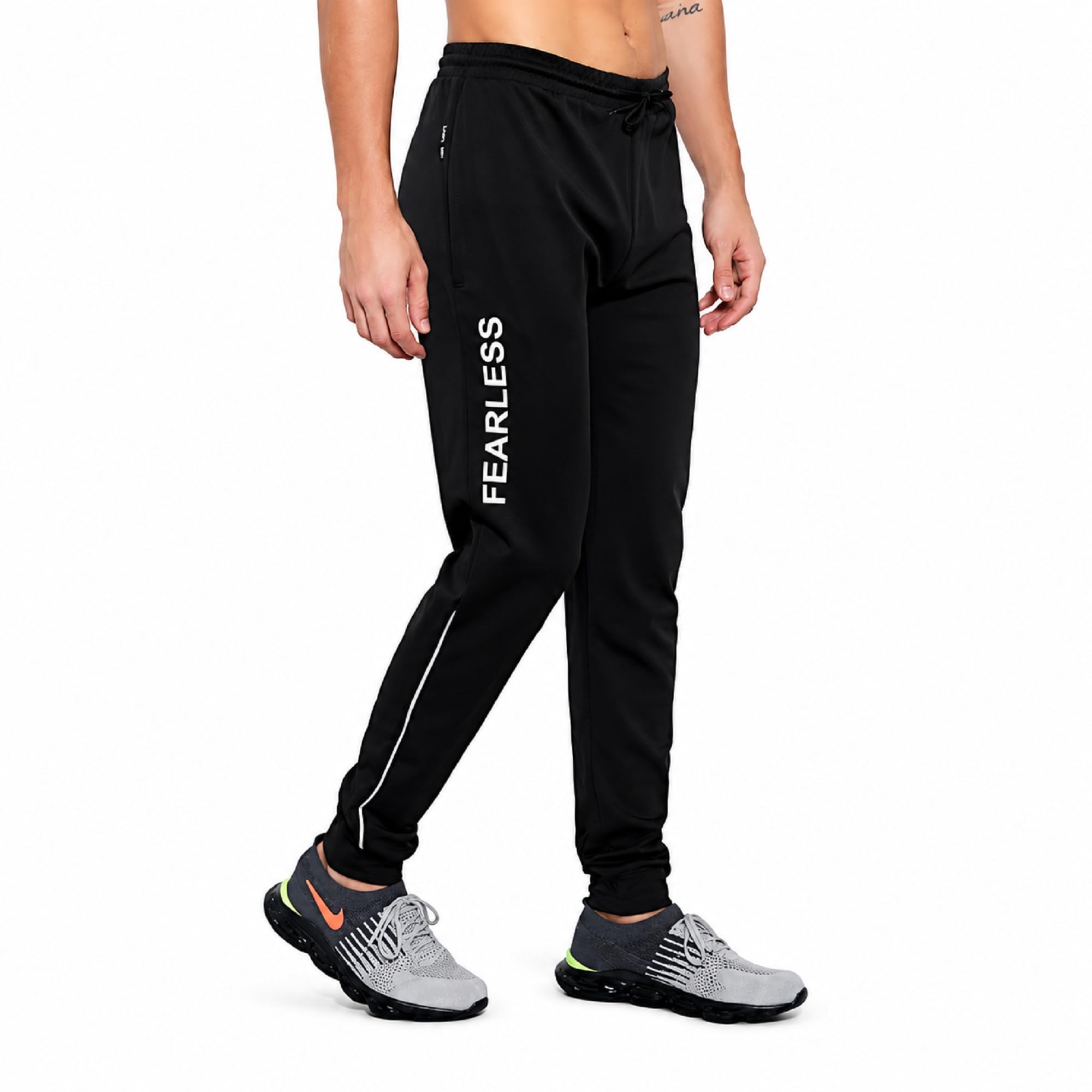 blue star shark Men's Stretchable Joggers | Regular Fit, Stylish Slim Track Pants with Elastic Waistband – Comfortable for Gym, Sports, Running, Casual Wear & Nightwear-picture-28