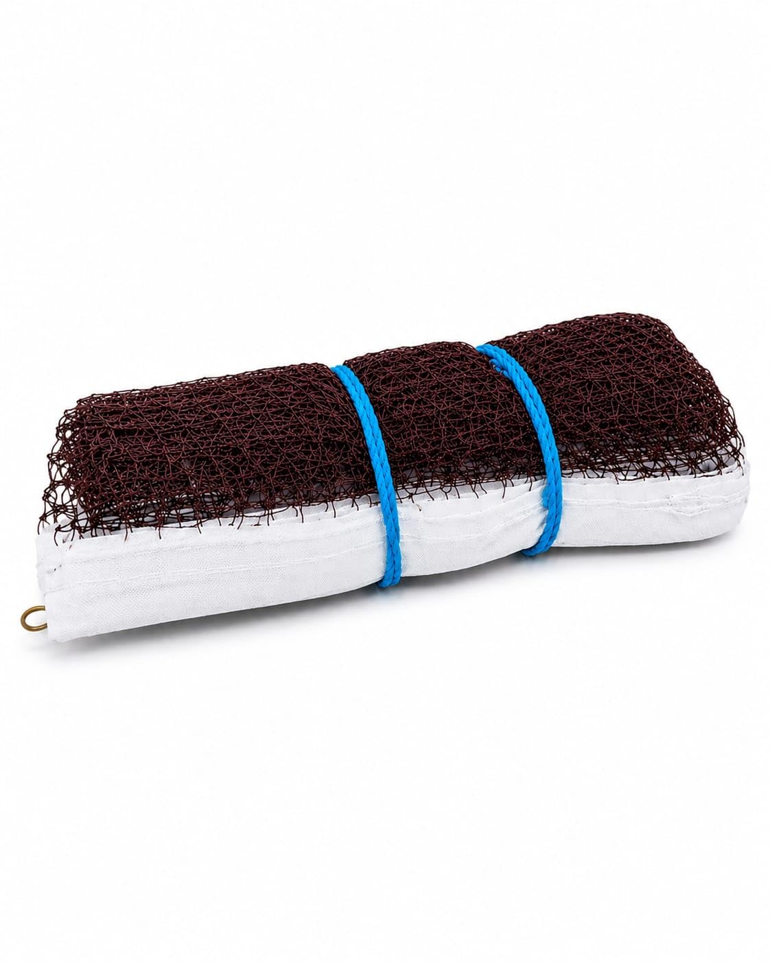 Tournament Quality Badminton Net with 4 Side Tetron Tape, High Strength Nylon, Brown, 162 x 24 Inch, Indoor & Outdoor-image-15