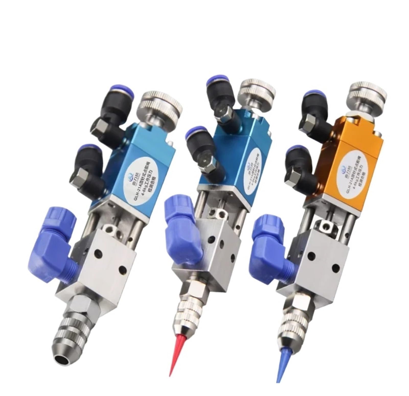 BVUYQAPIG QLH-21A Pneumatic Thimble Dispensing Valve Glue Dispenser 0.01ml