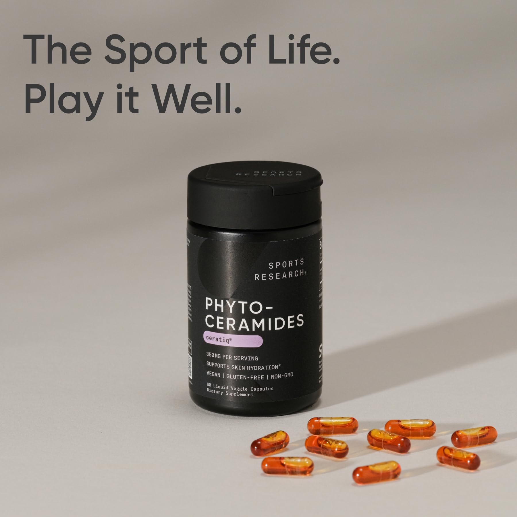 Sports Research® Phytoceramides 350mg w/Ceratiq®, 60 Liquid Caps — Amazon image 7