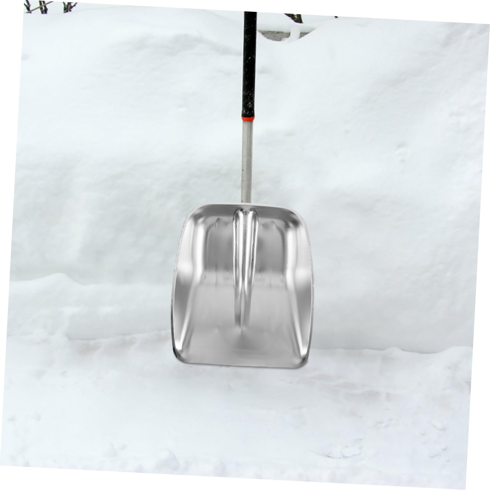 PRETYZOOM Testa di Pala Design Efficiente da Neve in Acciaio Inossidabile Spessa Installazione Facile per Agricoltura e Gestione Cereali