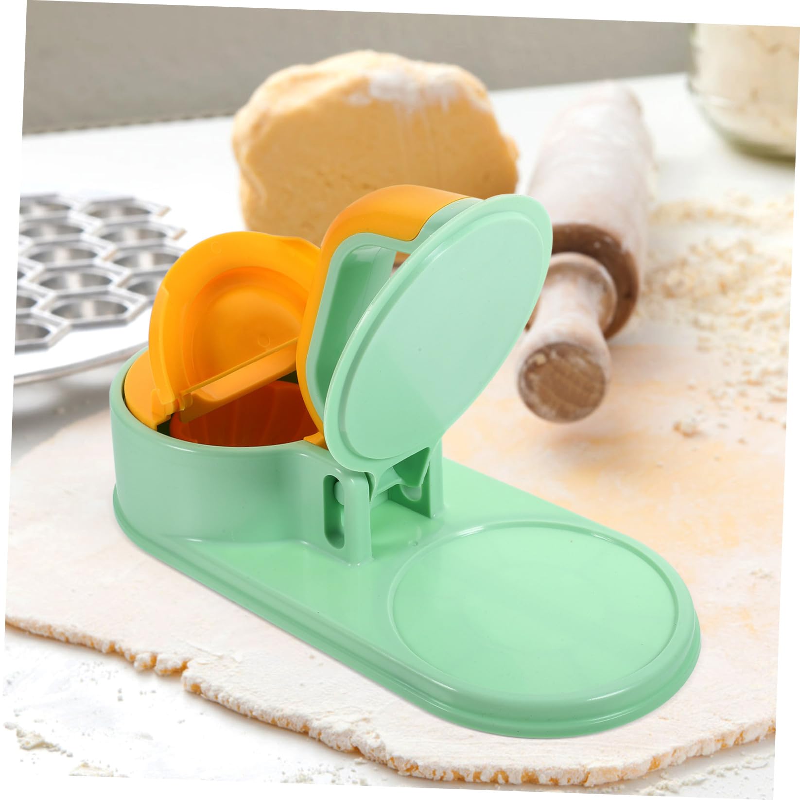 PRETYZOOM 4 Pz produttore di gnocchi mano modellatore siopao pressa per tortilla set cucina attrezzi cucina tortillero ravioli stampo per involucri di gnocchi stampo per gnocchi AbS