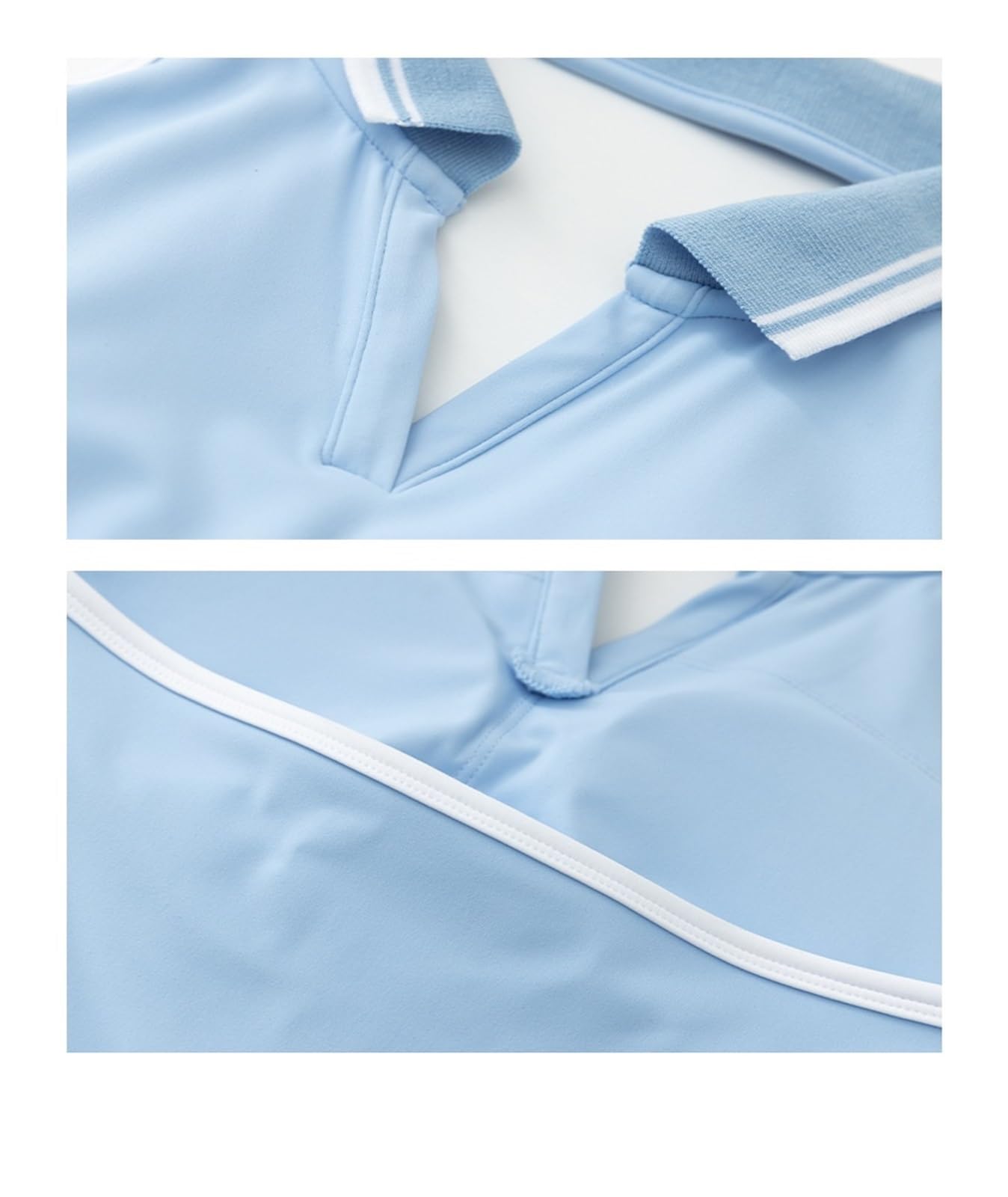 Robe Tennis Femme Robe Polo De Sport for Femmes, Golf, Tennis, avec Coussinet De Poitrine, Col Licou, Robe De Pickball, Slim, Entraînement De Badminton, Jupes Athlétiques Courtes