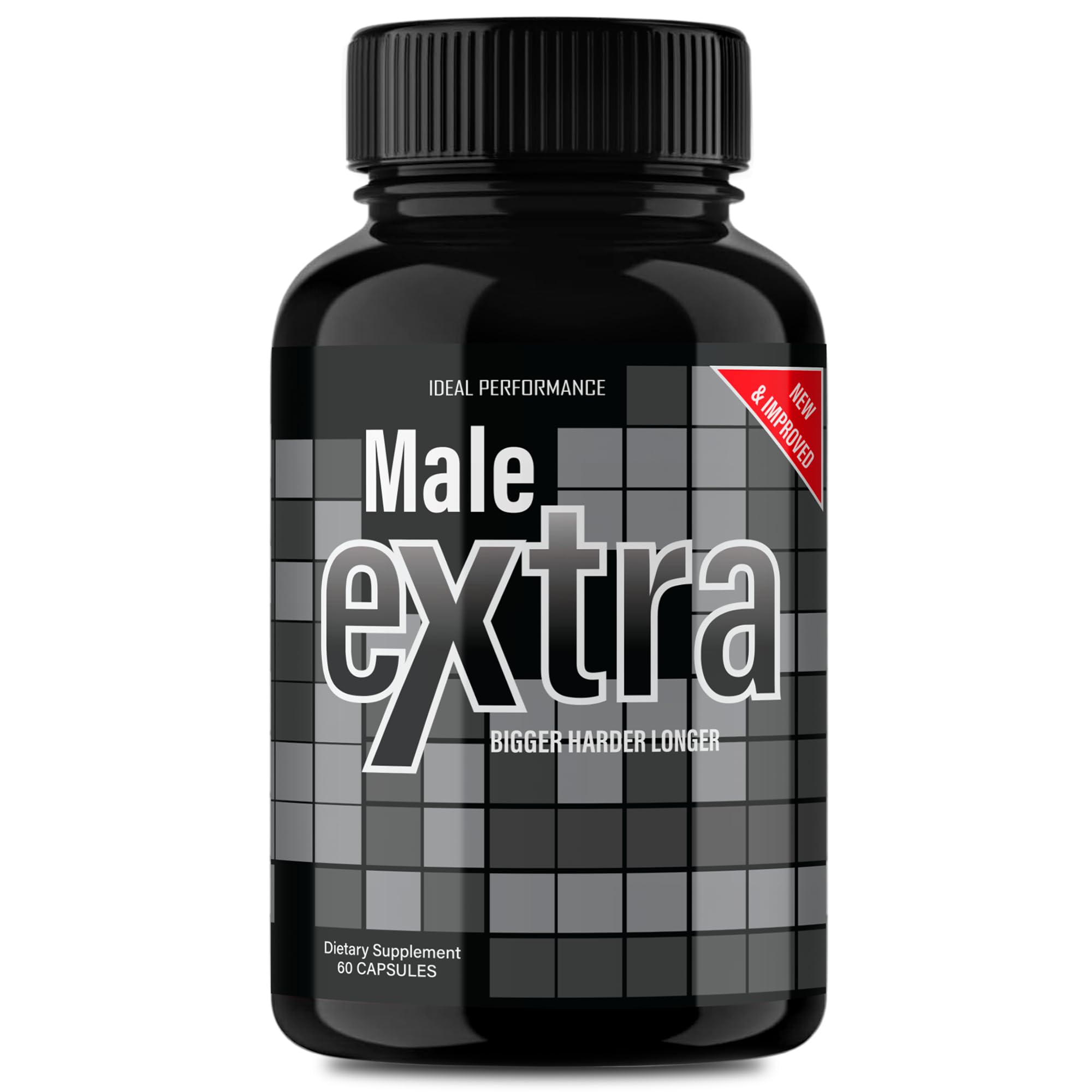 Male Extra Capsules, Official MaleExtra Supplement Capsules for Men - Maximum Strength Support Performance, Endurance and Overall Health, Male Extra Capsules Reviews (60 Capsules)