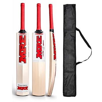 Popular Willow Wooden Cricket Bat with Cover for Kids Boys & Girls (Size 3 for 5 to 8 Year Old)