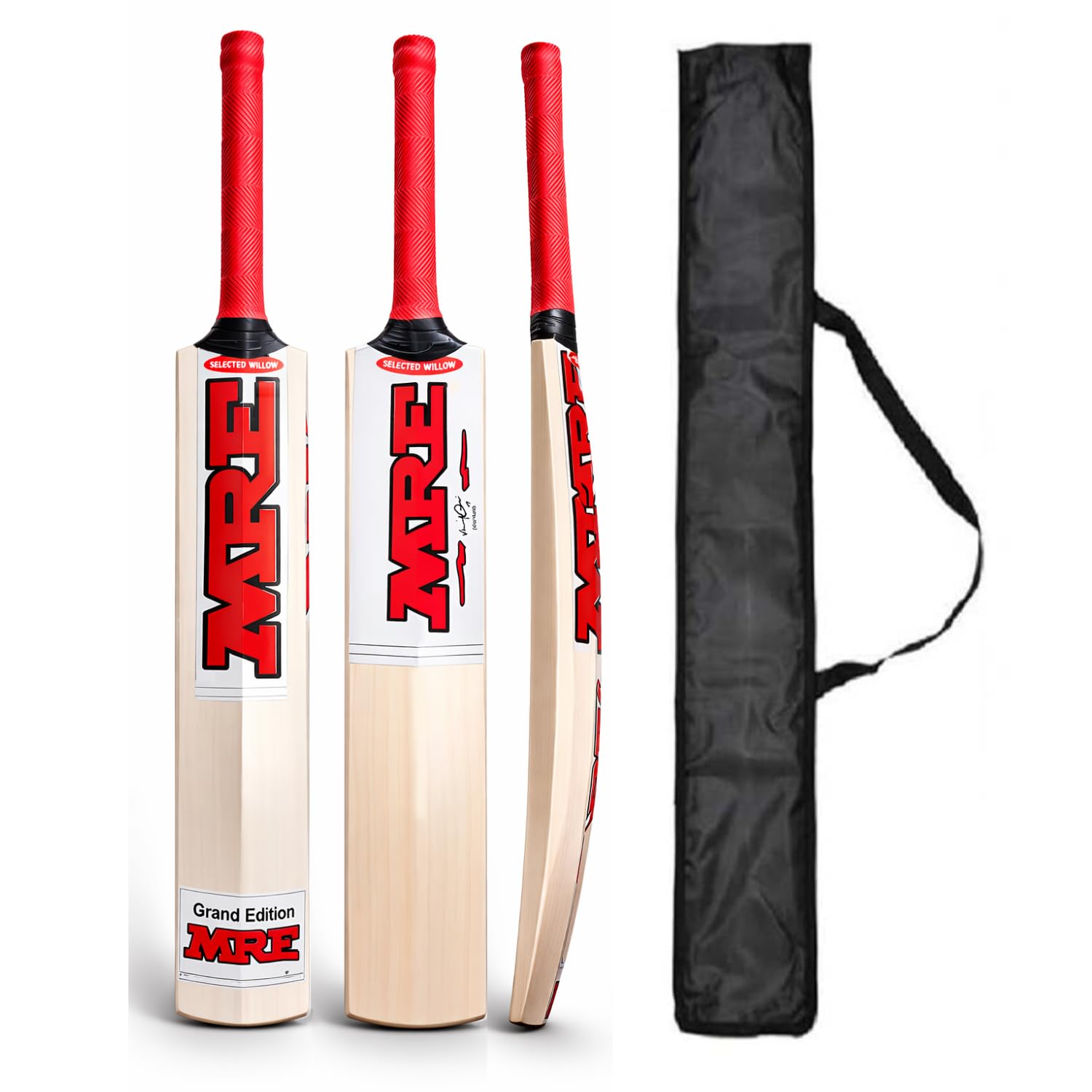 Popular Willow Wooden Cricket Bat with Cover for Kids Boys & Girls (Size 3 for 5 to 8 Year Old)-picture-14