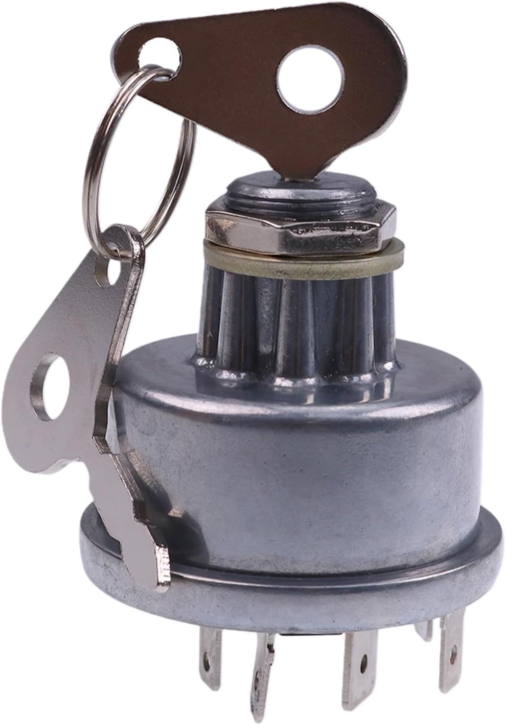 IEQFUE Ignition Key Switch E7NN11N501AB 65572 Compatible with Ford 2000 3000 4000 5000 2600 3600 4600 6600 6700 7600 Tractor