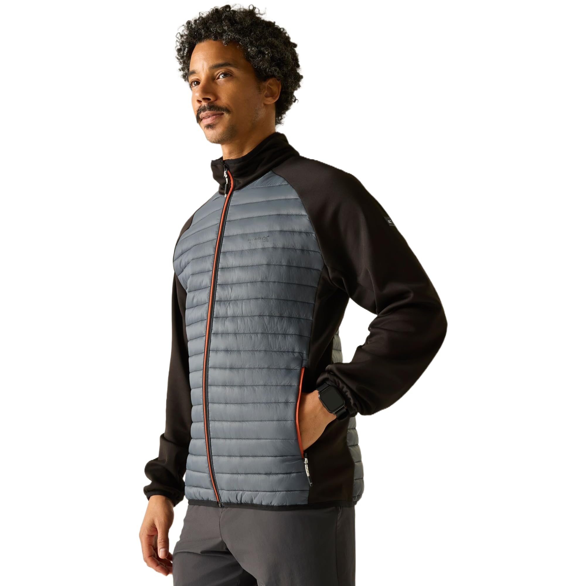 Regatta Men's Dark Storm/Black Clumber Hybrid Jacket