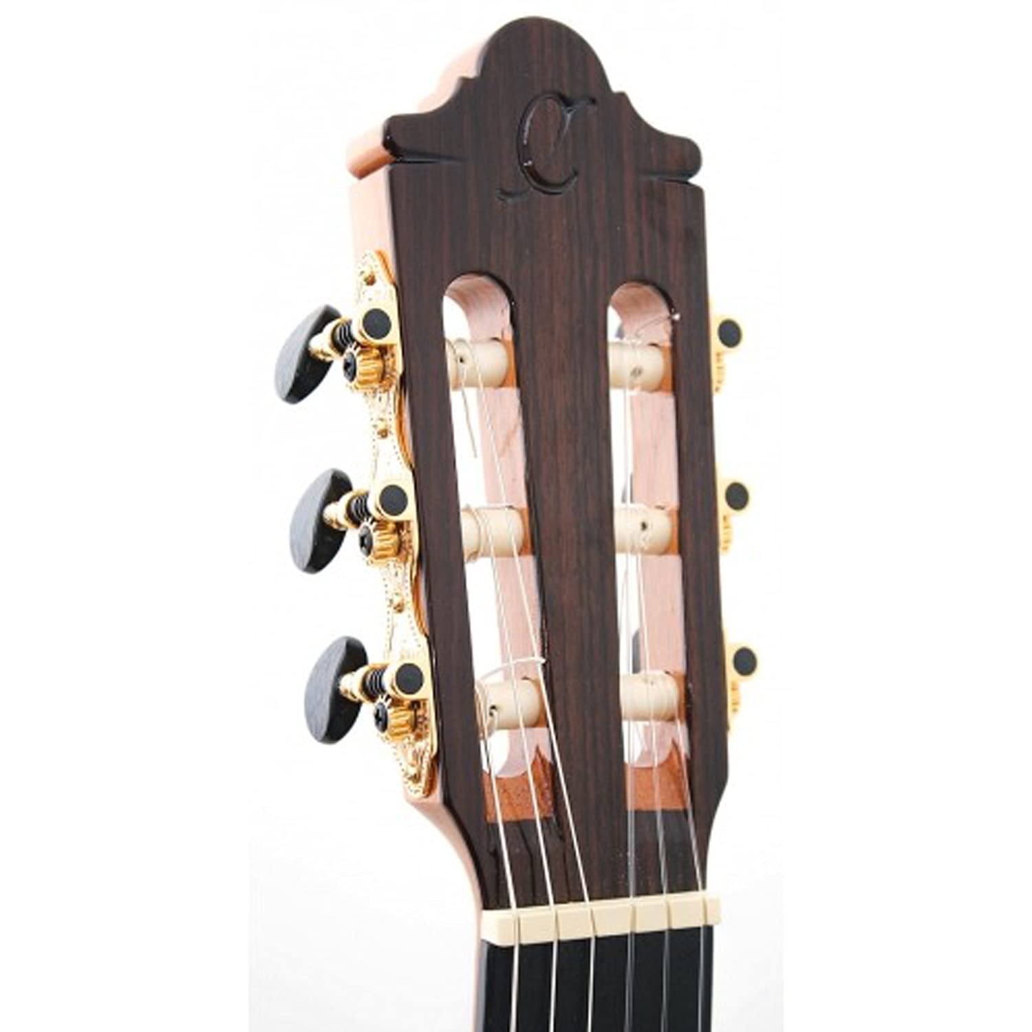 Jeden zestaw z prawdziwej kości gitara mostek siodła i rowka zamiennik do 6 stringów klasycznych części gitarowych