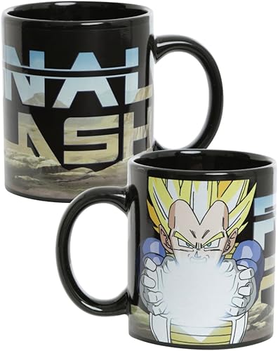 Dragon Ball Z Vegeta Final Move - Taza de revelación de calor
