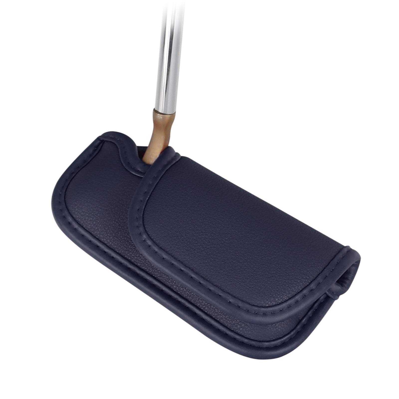 BIG TEETH Golf Head Cover Blade Putter Covers Leather Lightweight Golf Club Protector Compatible with Scotty Cameron Taylormade Odyssey