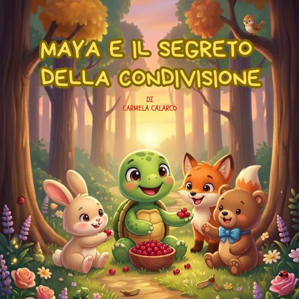 Maya e il Segreto della Condivisione-Libro illustrato per bambini dai 3 agli 7 anni che insegna il valore della condivisione, dell’amicizia e delle ... per imparare a condividere e crescere insieme