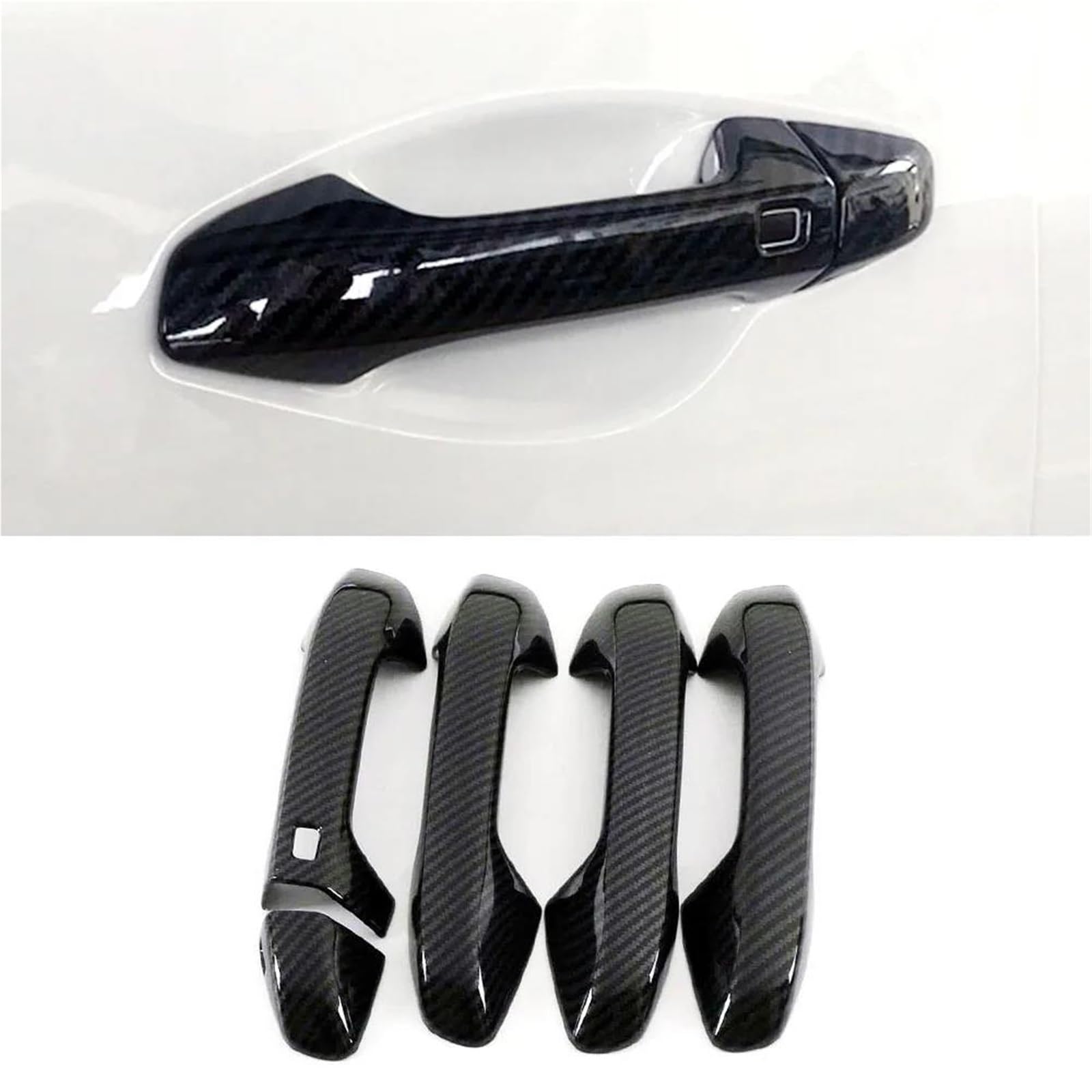 NOHEEU Car Exterior Door Handle Cover Decorative Replacement Parts for KIA for Forte K3 2019 2020