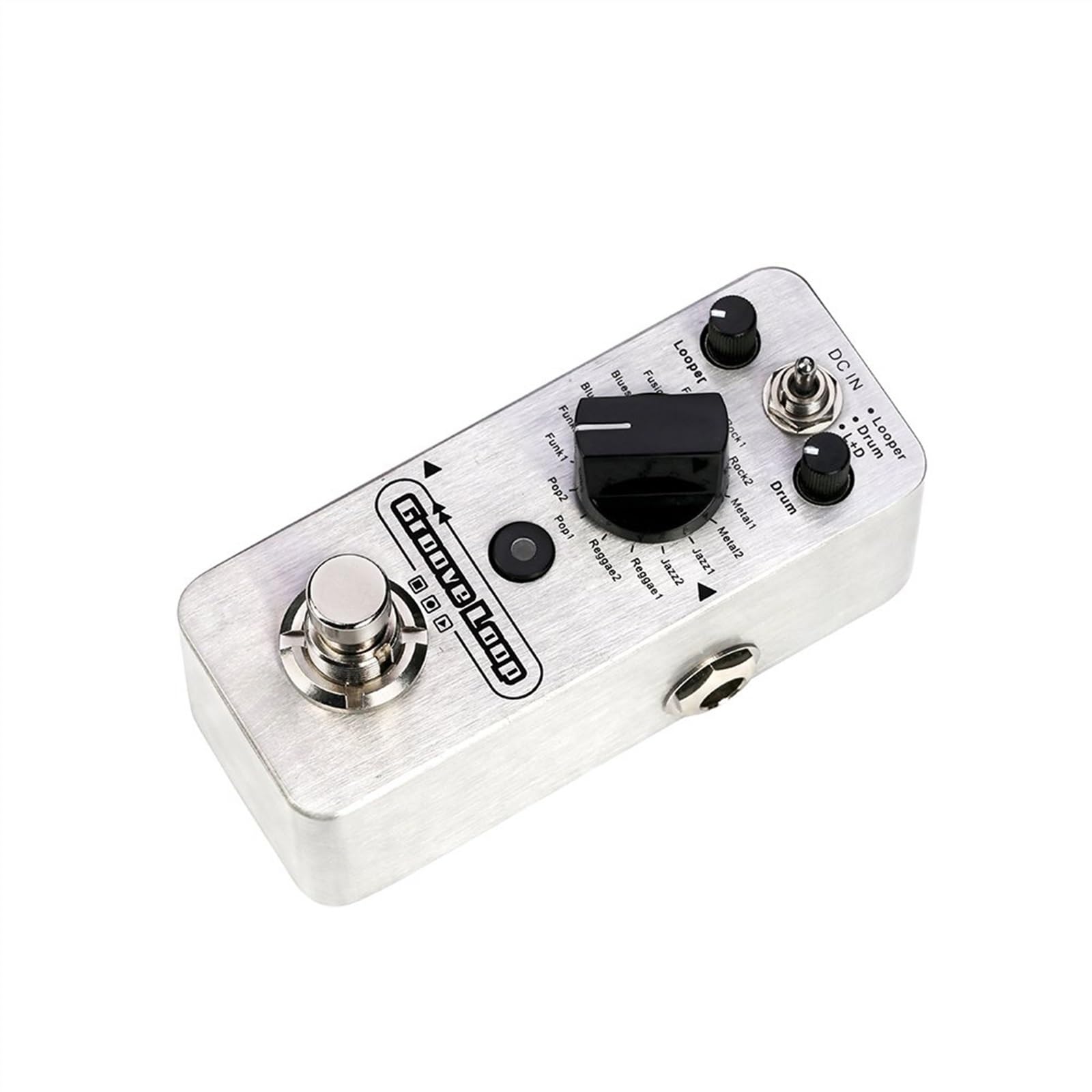 Effetti per Chitarra Pedali per Chitarra Groove Loop Drum Machine Looper Pedale 3 modalità Max 20 Min Tempo di Registrazione Processore di Effetti per Chitarra
