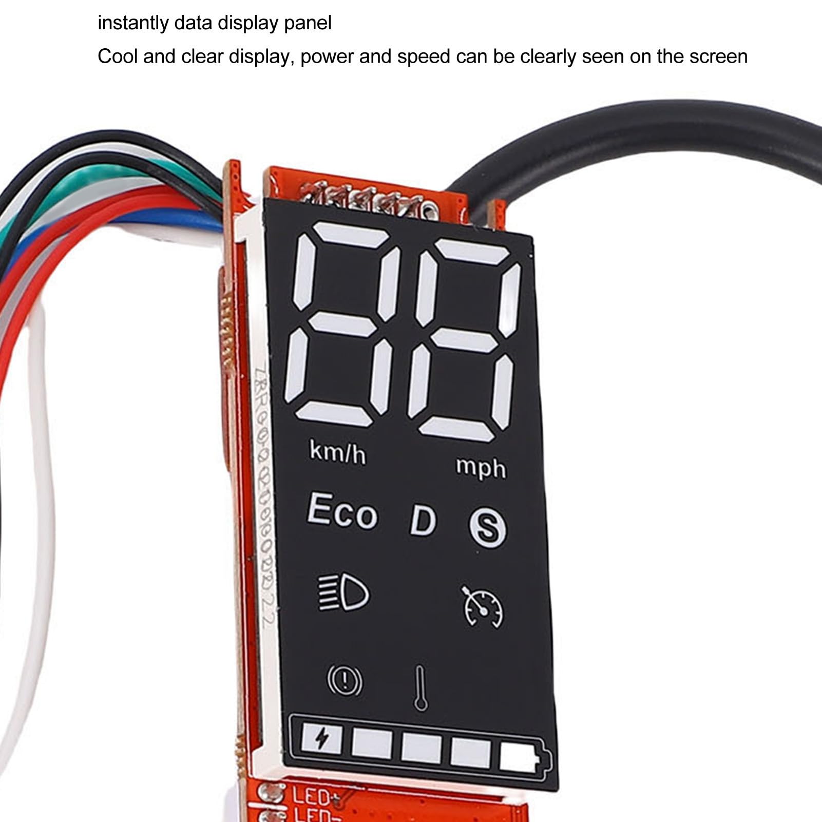 Płytka Drukowana Bluetooth do Hulajnogi Elektrycznej, Płytka PCB do Wymiany Metalowej Hulajnogi z Wyraźnym Wyświetlaczem Danych, Wymiana Deski Rozdzielczej Hulajnogi do Hulajnogi