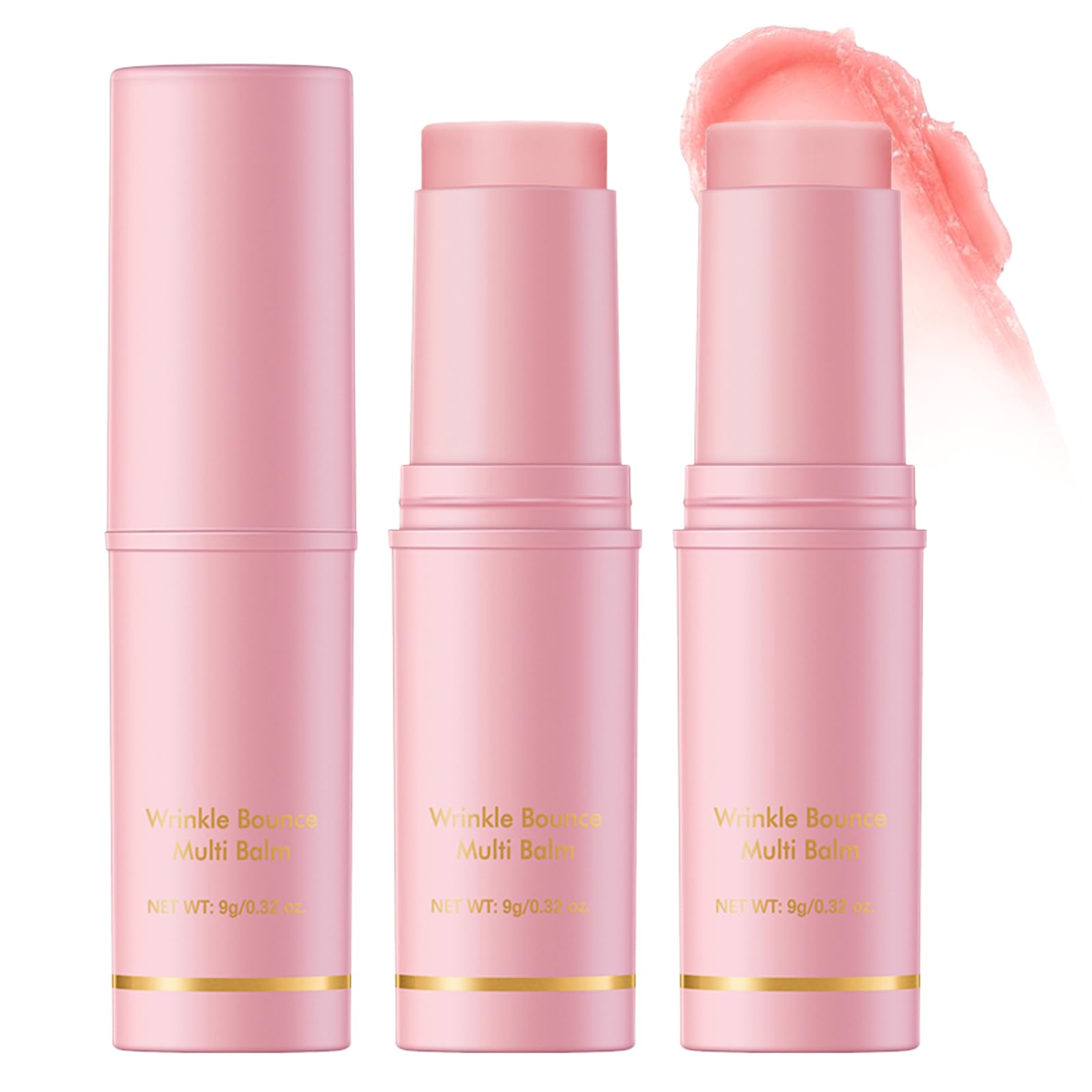 Collagen Wand Stick,3 Pcs Pure Collagen Wand,Anti Wrinkle Bounce Stick,Suitable for Eye Area Cheeks, Neck and Other Areas