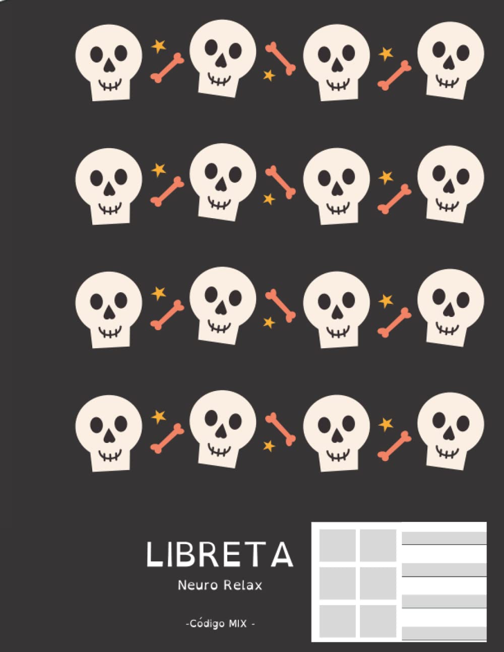 Libreta NEURO RELAX: Tamaño folio. 60 páginas. Código: MIX. Indicada para todo tipo de estudiantes y especialmente para DISLEXIA, DISGRAFÍA, ESTRÉS VISUAL, TDAH Y TEA. (Spanish Edition)