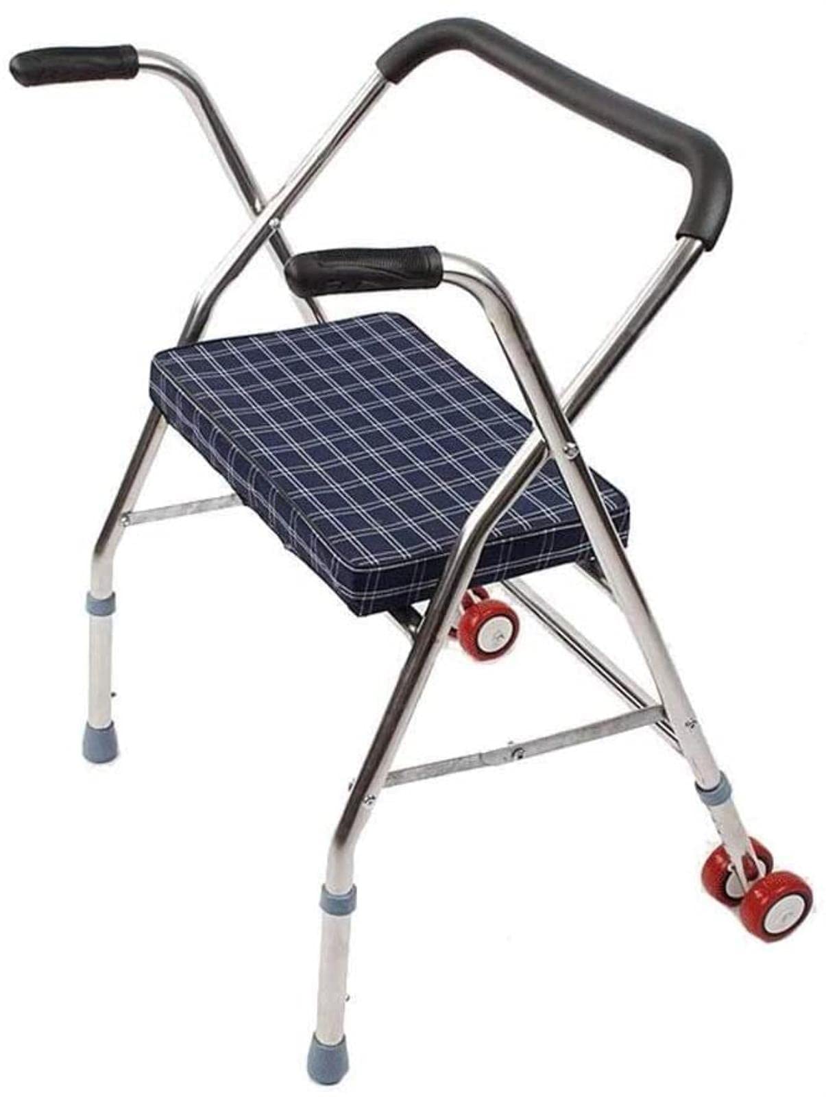 Rollator Walker Walking Frame Walker Rollator Lekkie pomoce w poruszaniu się, Walker Rollator z osobą w podeszłym wieku dla seniora