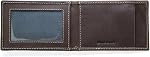 Timberland Men's Slim Leather Front Pocket Credit Card Holder Wallet, Brown (Money Clip) 2, One Size, Slim Leather Front Pocket Credit Card Holder Wallet