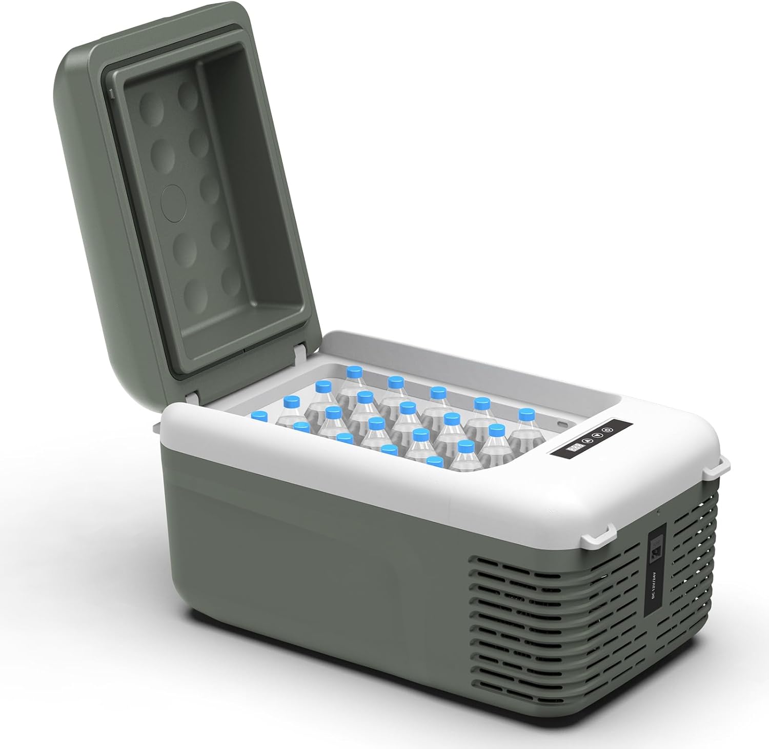 SUNPIE」車載冷蔵庫 15L 小型 着脱式バッテリー内蔵可能 ポータブル