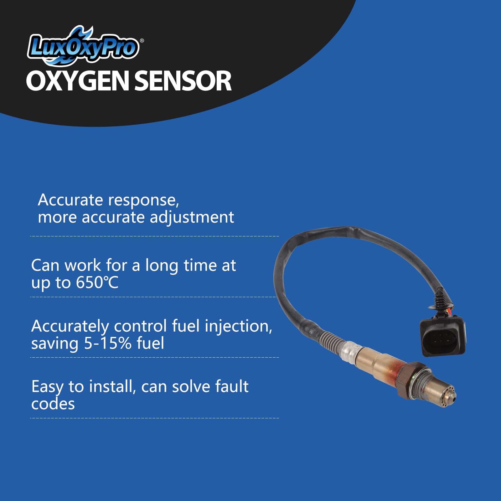 Sensor de oxígeno O2 ascendente para Ford E-150 Escape Explorer para F150 Fiesta Flex Focus Fusion Mustang Connect, para Lincoln MKC MKS MKT MKZ Navigator, para Mazda Tribute, para Mercury Milan