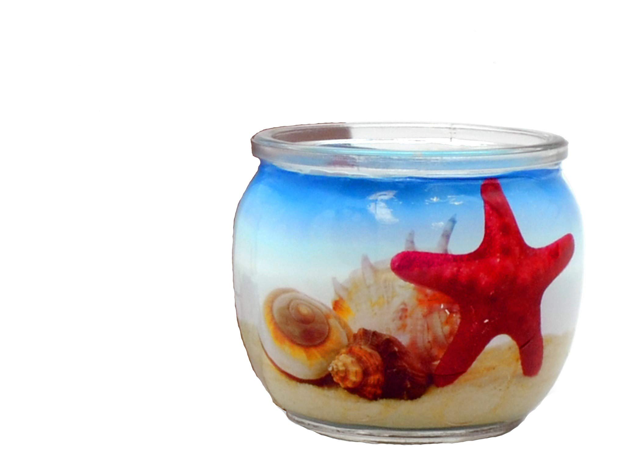 Bougie parfumée Océan pot verre élimination odeurs fraîcheur