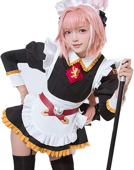 Diamondia Adult Anime Cosplay Astolfo Rider Fate Quality Charming Girls Equipment With Ears Tail Bow Tie For Teen Girls Coser Cj Show Christmas Gift Small Amazon De Toys Games