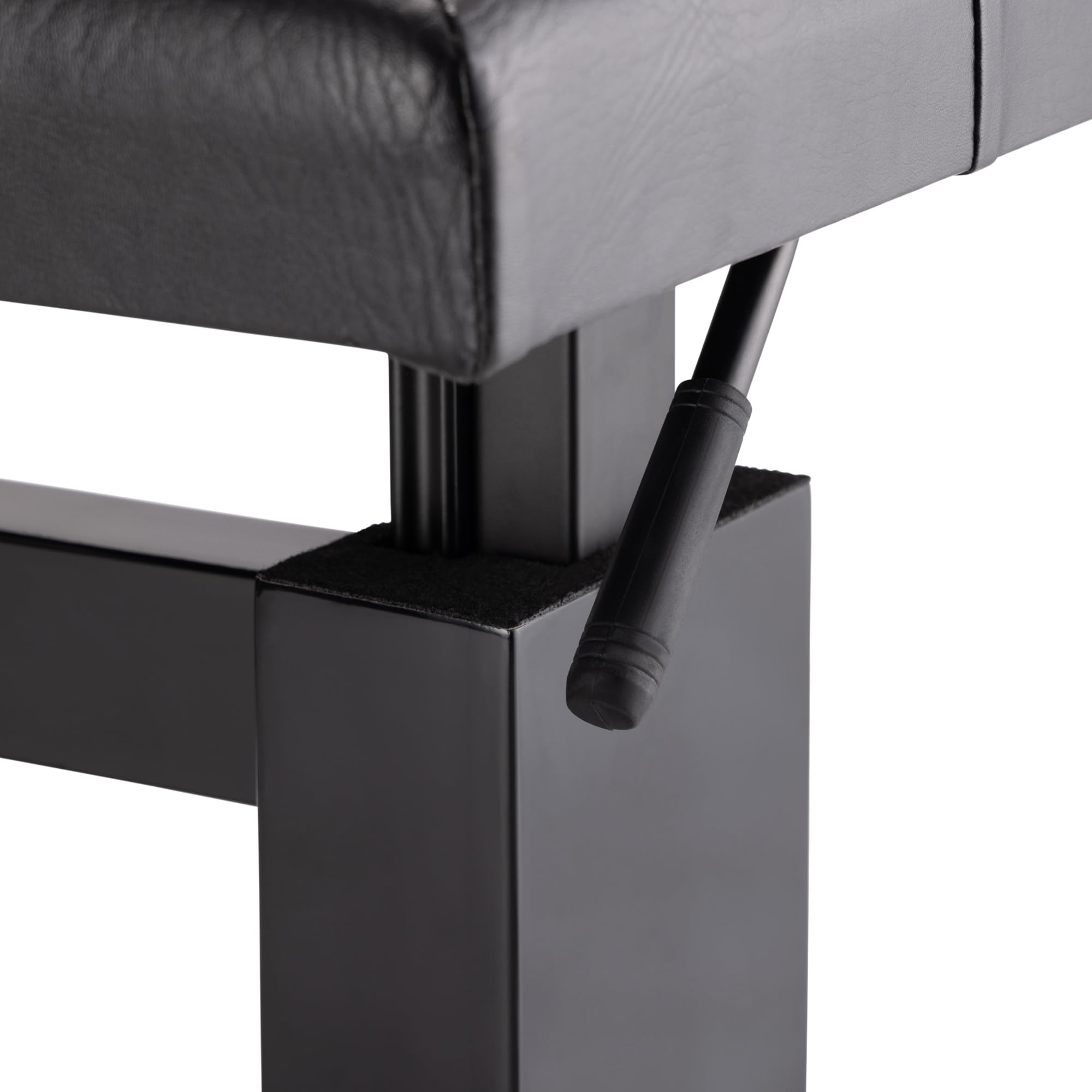 On-Stage KB9503B Höhenverstellbare Klavierbank, Schwarz