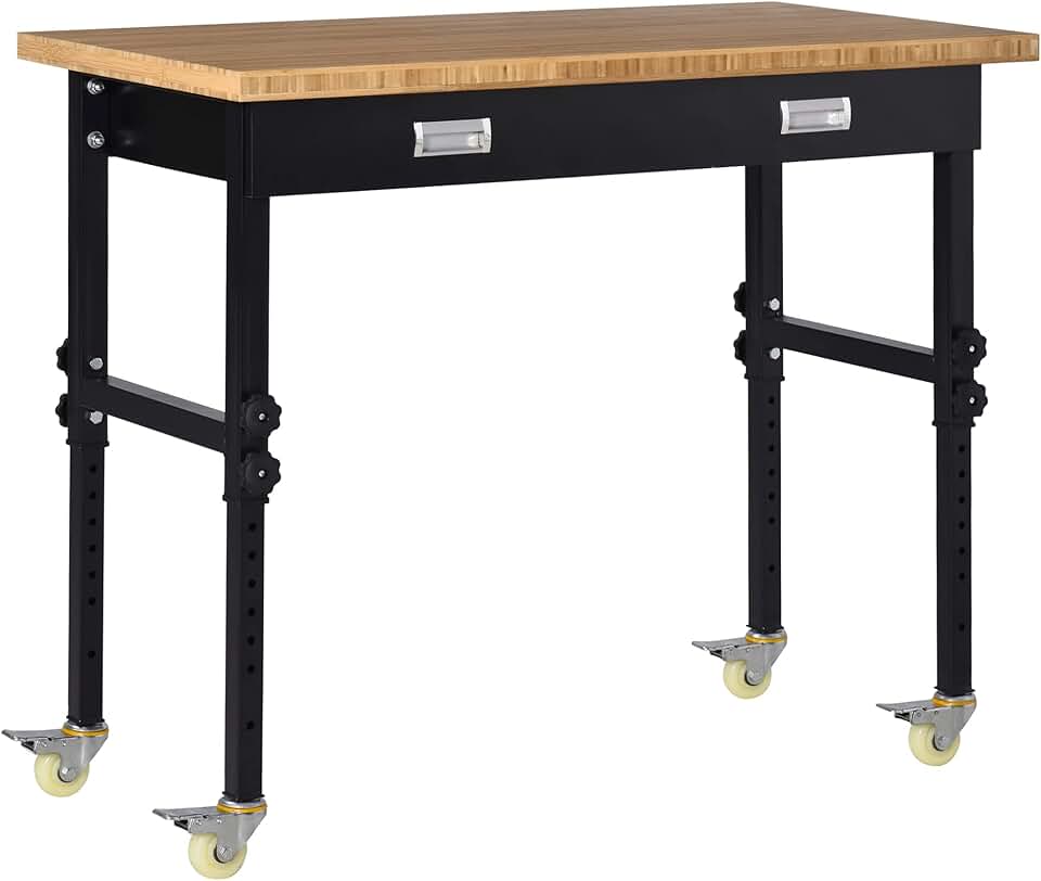 adjustable height workbench